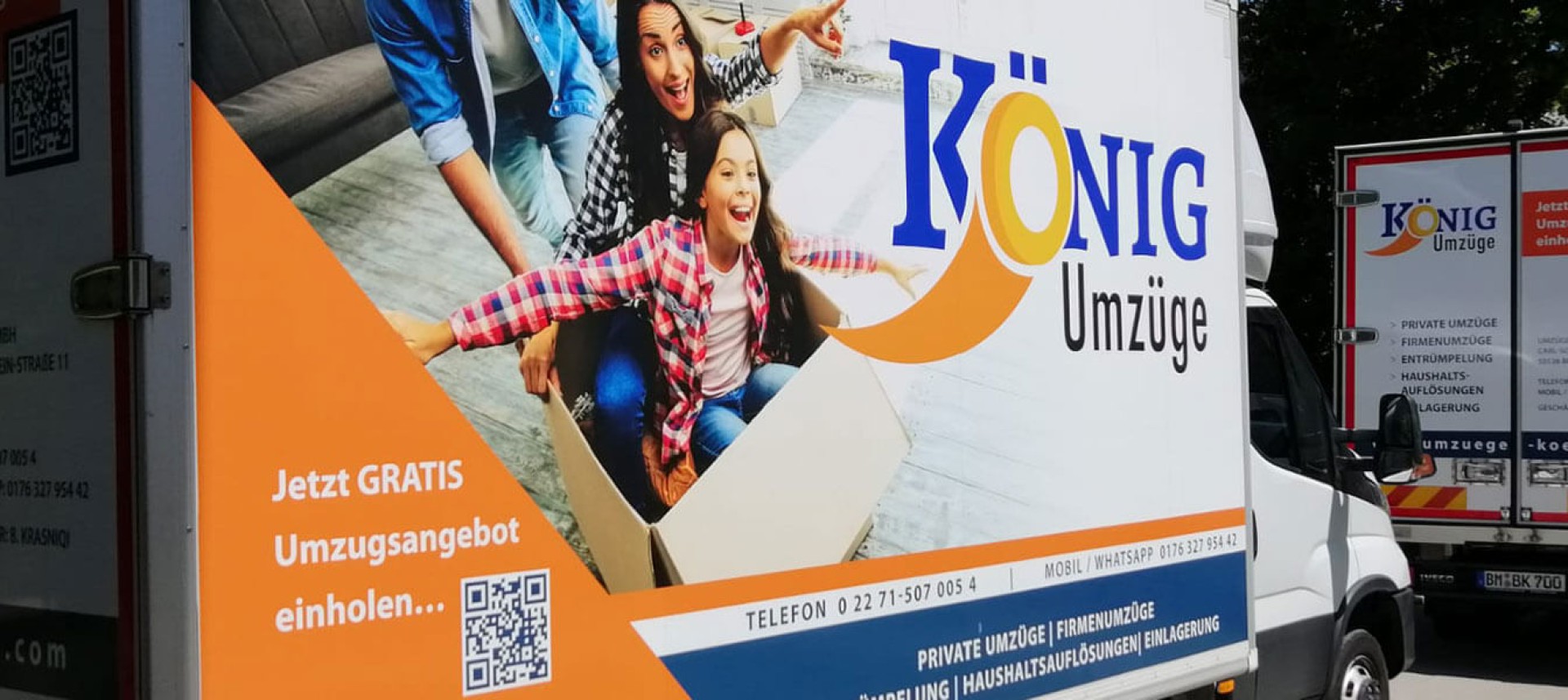 Umzüge König - Ihr Profi für Umzüge aller Art im Rheinland, dem Erftkreis und Köln