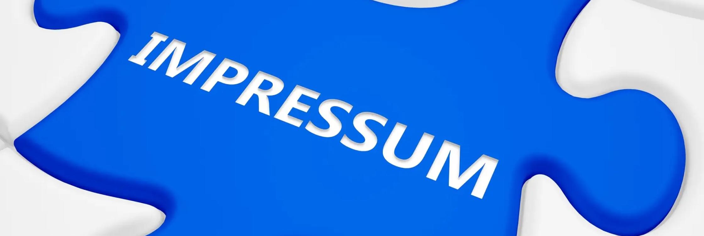 Symbolfoto zum Thema Impressum