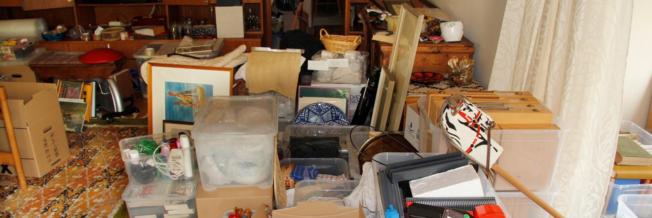 Symbolfoto zum Thema Wohnungsaufloesung